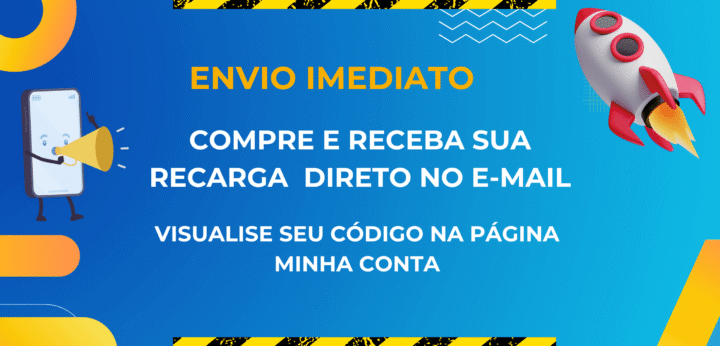 aO EFETUAR SUA COMPRA SUA RECARGA SERA ENVIADA DIRETAMENTE EM SEU E-MAIL (2500 x 1200 px)